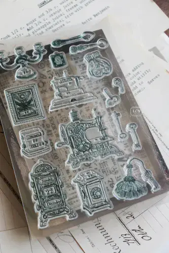 LCN Studio - Clear Stamp Set - Treasure Haul Vol #4