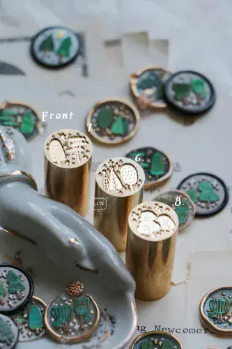 LCN Studio - Mini Wax Seal Set - Tree