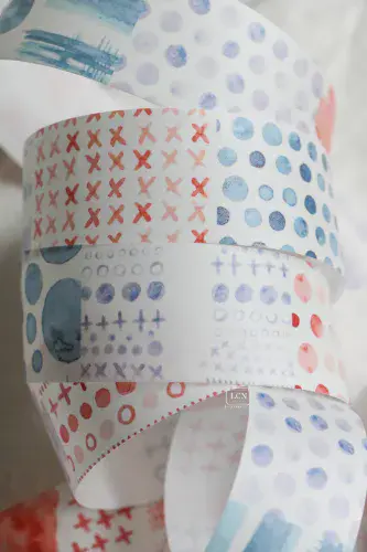 LCN Studio - Washi Tape - Watercolour Pattern #2