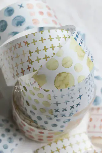 LCN Studio - Washi Tape - Watercolour Pattern #3