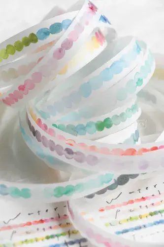 LCN Studio - Washi Tape - Watercolour Pattern #4