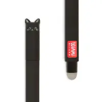Legami - Erasable Gel Pen - Black Cat