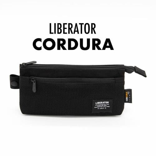 Luddite - Pen Case - Cordura Liberator- Black with Navy