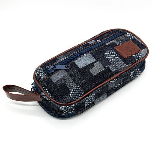 Luddite - Pen Case LG - Patchwork Denim