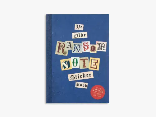 Luke Herriot - Ye Olde Ransom Note - Sticker Book