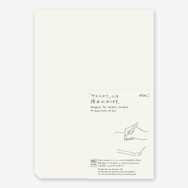 MD - Paper Pad A4 - Blank Cotton