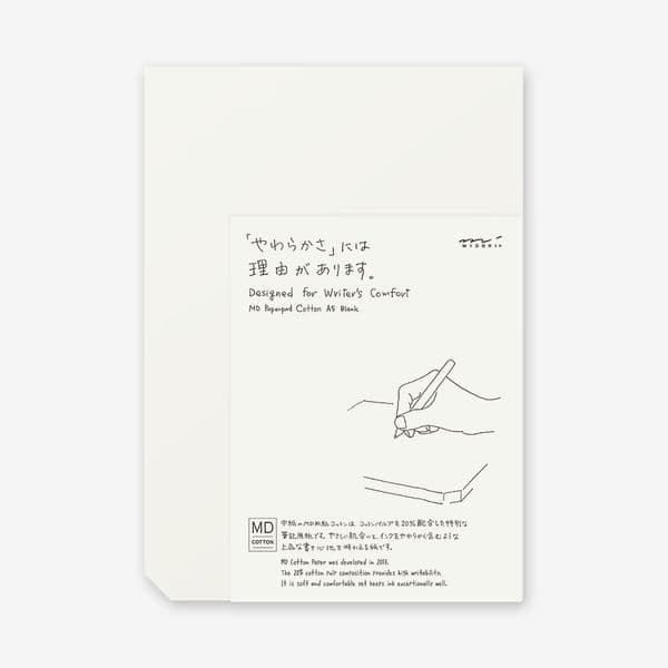 MD - Paper Pad A5 - Blank Cotton