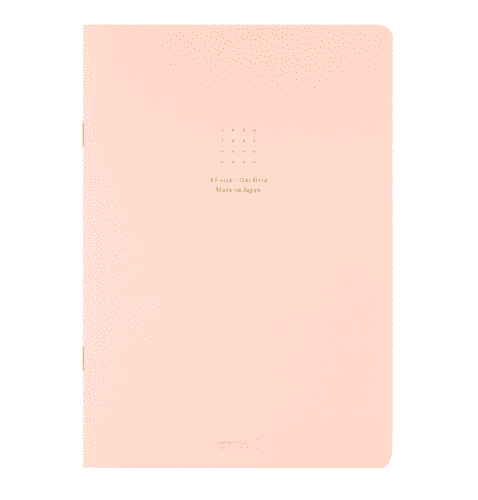 Midori - A5 Notebook - Soft Cover - Dot Grid - Pink