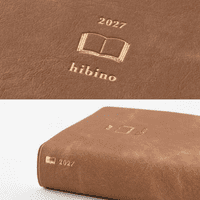 Midori - Hibino 2027 Diary - A6 - Camel