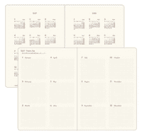 Midori - Hibino 2027 Diary - A6 - Pink
