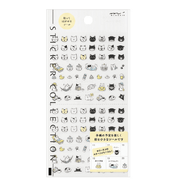 Midori - Sticker Sheet - Pictograph Cat