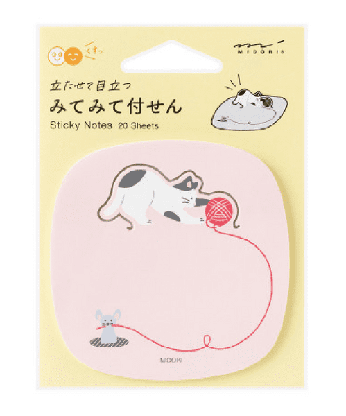 Midori - Sticky Notes - Pop Up Cat