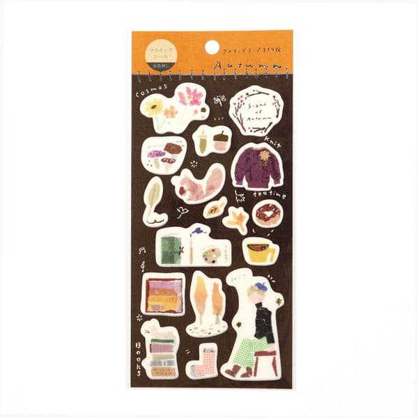 Miki Tamura - Planner Stickers - Autumn