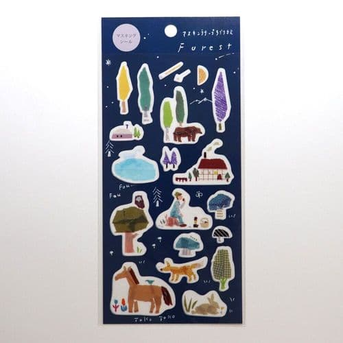 Miki Tamura - Planner Stickers - Forest