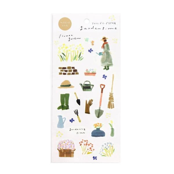 Miki Tamura - Planner Stickers - Garden Time
