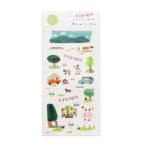 Miki Tamura - Planner Stickers - Marche
