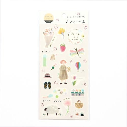 Miki Tamura - Planner Stickers - Spring