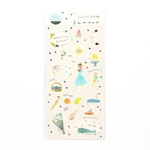 Miki Tamura - Planner Stickers - Summer