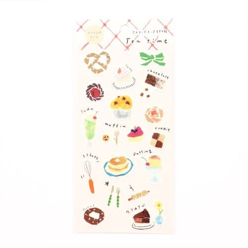 Miki Tamura - Planner Stickers - Tea Time