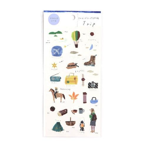 Miki Tamura - Planner Stickers - Trip
