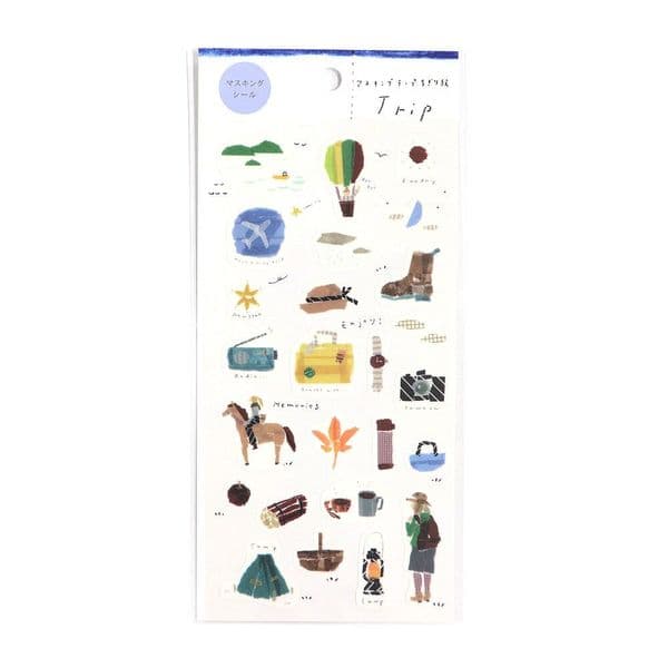 Miki Tamura - Planner Stickers - Trip