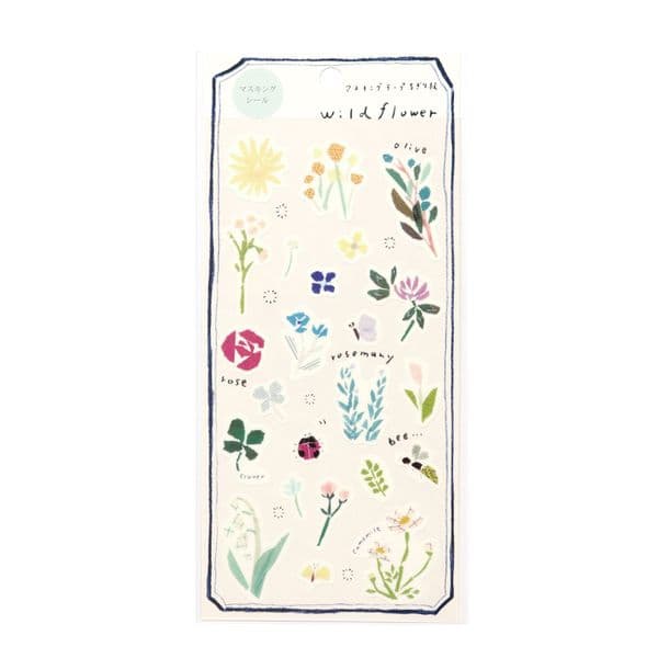 Miki Tamura - Planner Stickers - Wild Flower