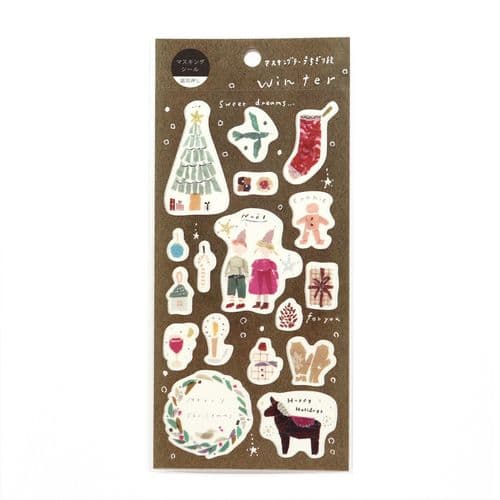 Miki Tamura - Planner Stickers - Winter