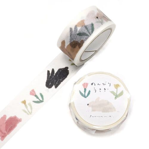 Miki Tamura - Washi Tape - Lazy Rabbit