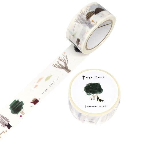 Miki Tamura - Washi Tape - Tree Tree