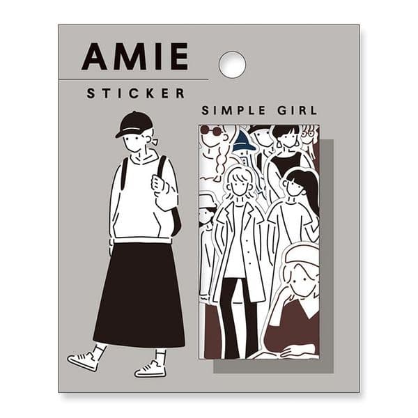 Mind Wave - Ami Sticker - Simple Girl