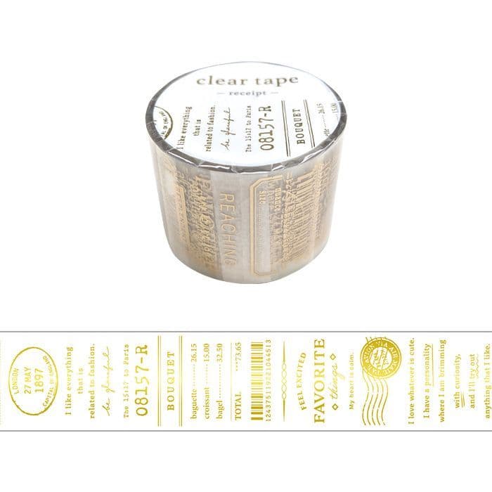 Mind Wave - Clear Tape - Receipt