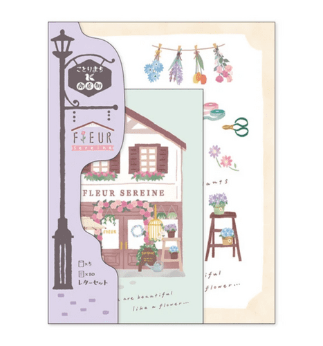 Mind Wave - Letter Set - Kotorimachi Shopping Street - Flower Store