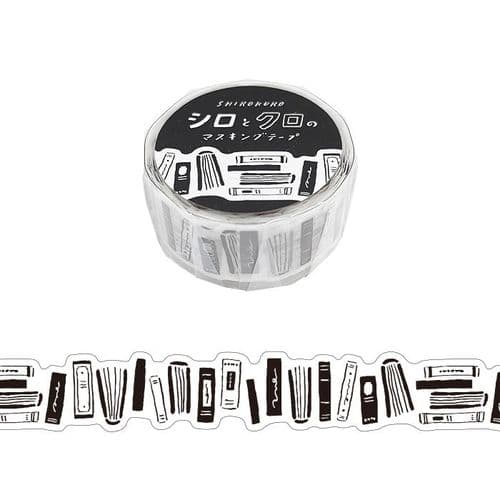 Mind Wave - Masking Tape - Black & White - Books