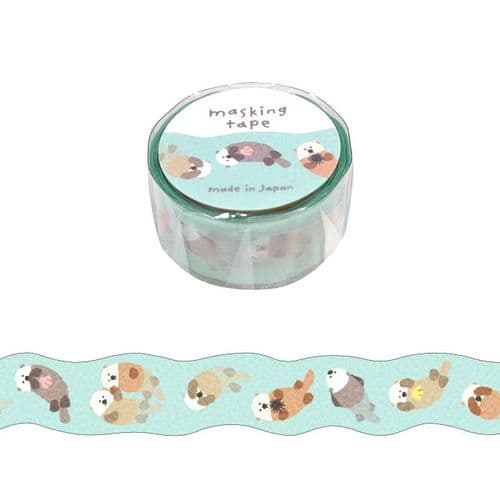 Mind Wave - Masking Tape - Die Cut - Sea Otter