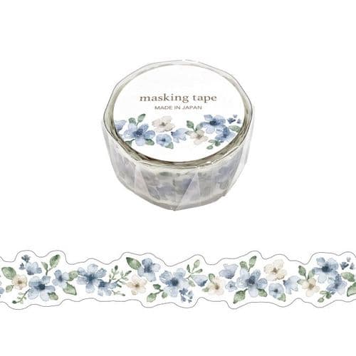 Mind Wave - Masking Tape - Flower Blue