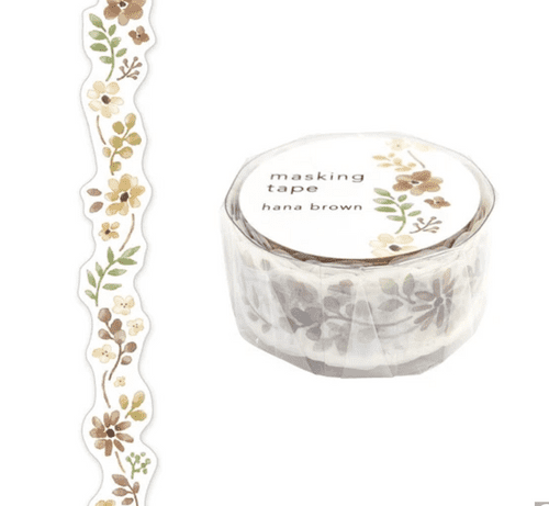 Mind Wave - Masking Tape - Hana Brown