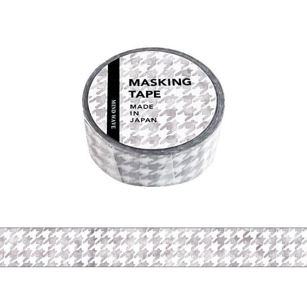 Mind Wave - Masking Tape - Pattern - Houndstooth