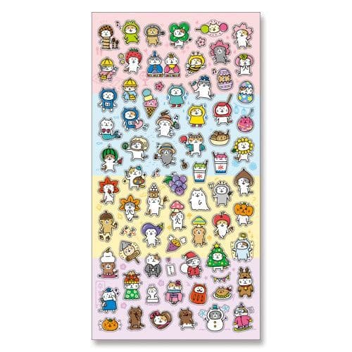 Mind Wave - Sticker Sheet - Bubble Wrap - Petite Neko