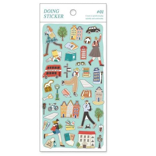 Mind Wave - Sticker Sheet - Prepare Collection - Study