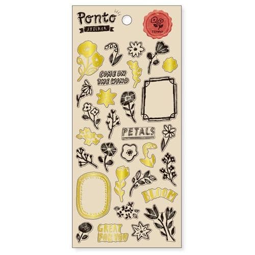 Mind Wave - Sticker Sheet - Pronto Collection - Flower