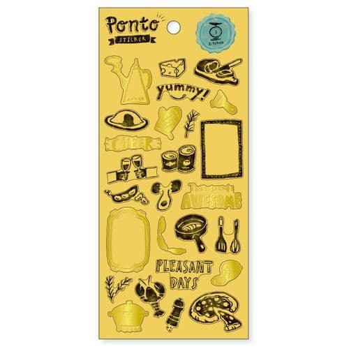 Mind Wave - Sticker Sheet - Pronto Collection - Kitchen