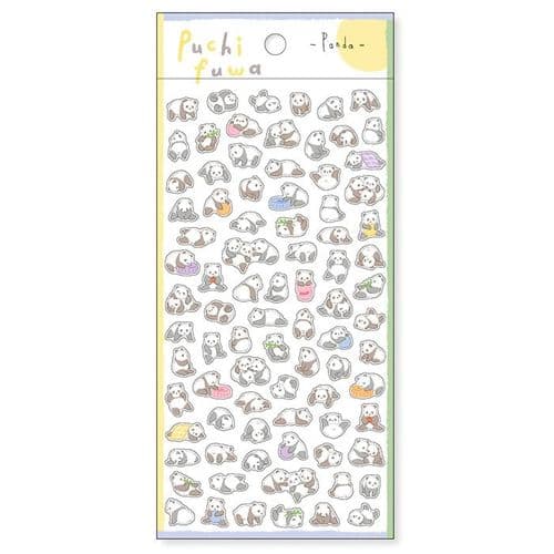 Mind Wave - Sticker Sheet - Puchi Fuwa - Panda