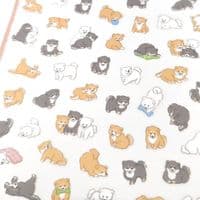 Mind Wave - Sticker Sheet - Puchi Fuwa - Shibainu