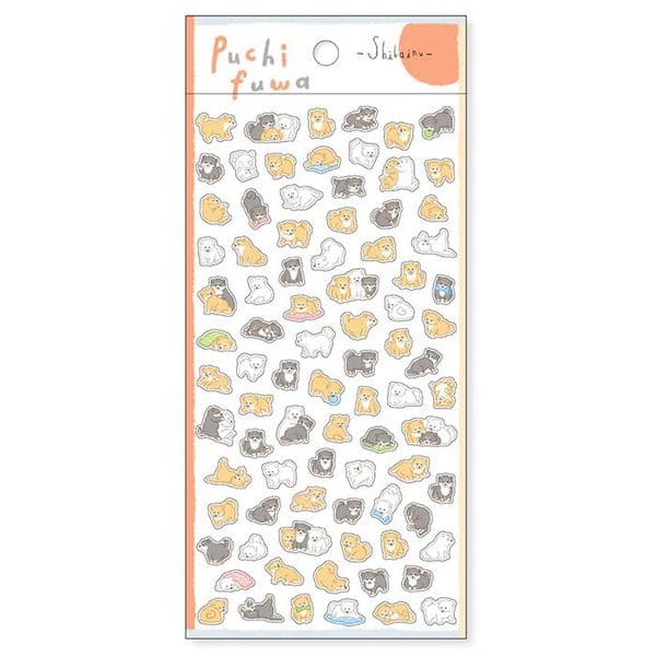 Mind Wave - Sticker Sheet - Puchi Fuwa - Shibainu