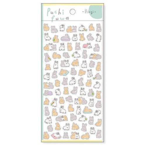Mind Wave - Sticker Sheet - Puchi Fuwa - Usagi