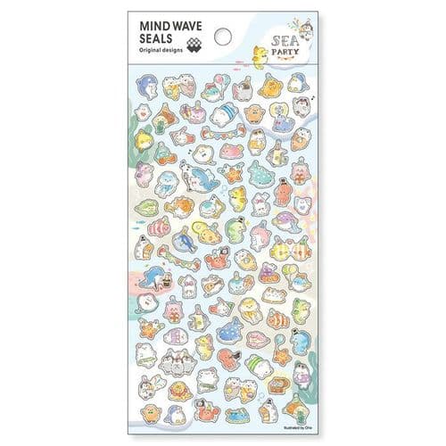 Mind Wave - Sticker Sheet - Seal Collection - Sea Party