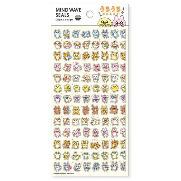 Mind Wave -Sticker Sheet - Seal Collection - Uruguayan Animals