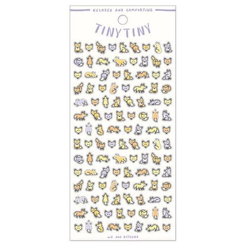 Mind Wave - Sticker Sheet - Tiny Tiny Collection - Kitsune