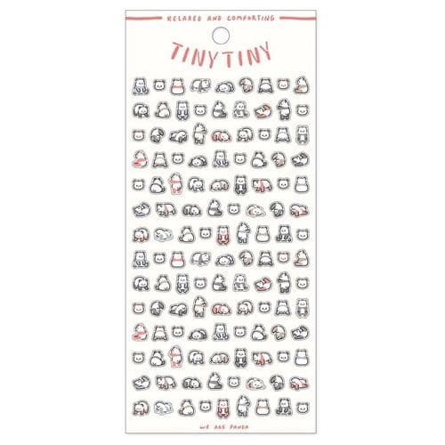 Mind Wave - Sticker Sheet - Tiny Tiny Collection - Panda