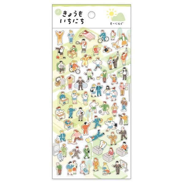 Mind Wave - Sticker Sheet - Today's One Day collection - Mo Ning